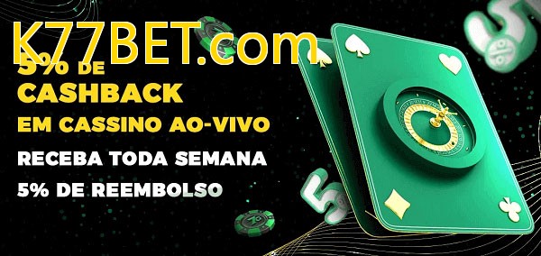 Promoções do cassino ao Vivo K77BET.com